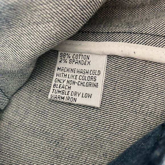 Talbots Denim Jacket. Stretch. Size 18 (XL) - Picture 6 of 9